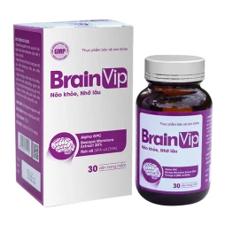 BrainVip -  Giúp cải thiện trí nhớ và tăng cường tuần hoàn não