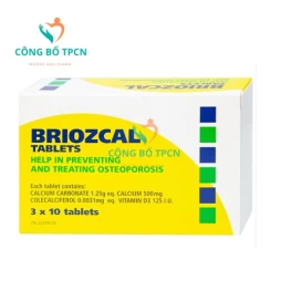 Briozcal - Thuốc phòng và điều trị loãng xương hiệu quả của Úc