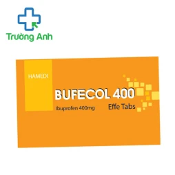 Bufecol 400 Effe Tabs Hamedi - Thuốc giảm đau hạ sốt hiệu quả