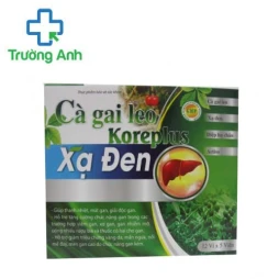 Cà gai leo Koreplus Xạ đen - Hỗ trợ giải độc gan, hạ men gan