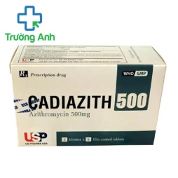 Cadiazith 500 USP - Thuốc điều trị nhiễm khuẩn hiệu quả của Ấn Độ