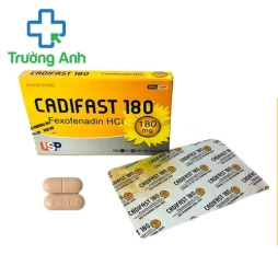Cadifast 180 USP - Thuốc điều trị viêm mũi dị ứng hiệu quả của Pharma