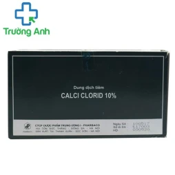 Calci Clorid 10% Pharbaco - Thuốc điều trị tăng kali huyết cấp tính