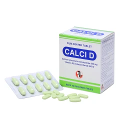 Calci D - Bổ sung Canxi và Vitamin D3 cho khung xương chắc khỏe