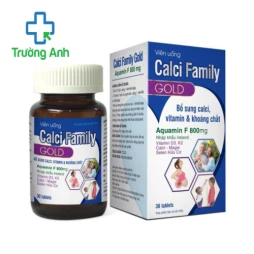 CALCI FAMILY - Bổ sung calci và vitanin khoáng chất