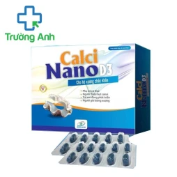 Calci Nano D3 - Giúp bổ sung canxi, cho xương, răng chắc khỏe