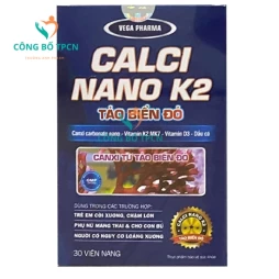 Calci Nano K2 Tảo biển đỏ - Giúp bổ sung calci hiệu quả