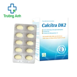 Calcitra DK2 - Bổ sung Canxi, vitamin D3 cho cơ thể