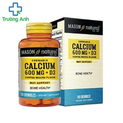 CALCIUM 600MG + D3 (coffee-mocha flavor) - Hỗ trợ sức khỏe xương khớp