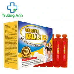 Calcium Kalxis X2 - Giúp bổ sung Calci và Vitamin D cho trẻ