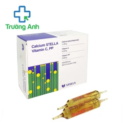 Calcium Stella Vitamin C, PP 10ml - Thuốc điều trị thiếu calcium hiệu quả