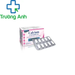 CALCIUM & VITAMIN D3 - Giúp phát triển xương, răng của PV Pharma