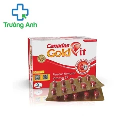 Canadas Goldvit - Giúp bổ sung sắt ở dạng Fe Fumarat dễ hấp thu