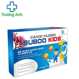 Canxi Huger Suboo Kids - Hỗ trợ giảm các triệu chứng còi xương