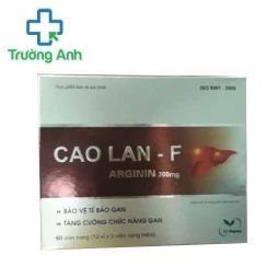 Cao lan-F - Hỗ trợ làm giảm triệu chứng về bệnh gan