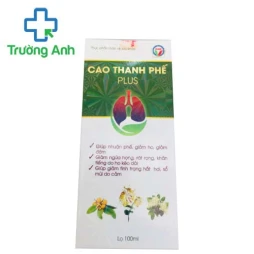 Cao thanh phế plus - Giúp nhuận phế giảm ho, giảm ngứa họng