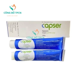 Capser Cream 100g Help Pharma - Kem trị đau đa dây thần kinh