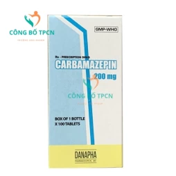 Carbamazepin 200mg Danapha - Thuốc điều trị bệnh động kinh hiệu quả