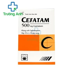 Cefatam 500 Pymepharco - Điều trị nhiễm khuẩn đường hô hấp