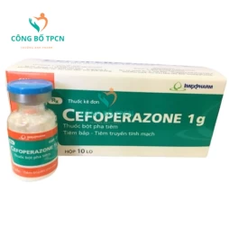 Cefoperazone 1g Imexpharm - Thuốc điều trị các nhiễm khuẩn hiệu quả