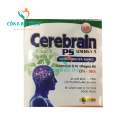 Cerebrain PS - Giúp tăng cường tuần hoàn não, cải thiện trí nhớ