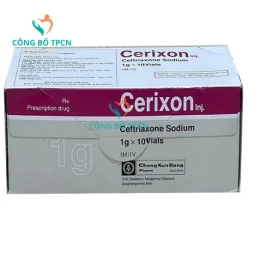 Cerixon - Thuốc điều trị nhiễm trùng, nhiễm khuẩn của Hàn Quốc