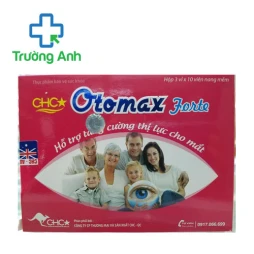 CHC Otomax Forte – Hỗ trợ tăng cường thị lực hiệu quả cho mắt