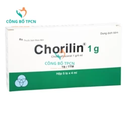 Chorilin 1g Bidiphar - Thuốc điều trị rối loạn cảm xúc hiệu quả