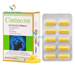 Cintino - Giúp hỗ trợ tăng cường tuần hoàn não hiệu quả