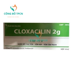 Cloxacilin 2g VCP - Thuốc hỗ trợ kháng sinh