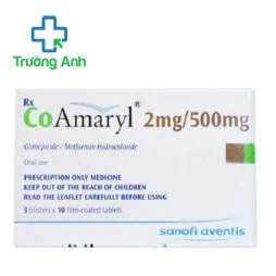 Co Amaryl 2mg/500mg Sanofi - Thuốc điều trị đái tháo đường hiệu quả