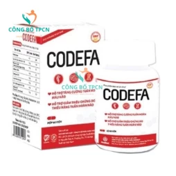 Codefa - Giúp giảm nguy cơ mắc các bệnh về tim mạch hiệu quả