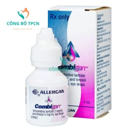 Combigan - Thuốc nhỏ mắt làm giảm cảm giác khó chịu ở mắt hiệu quả
