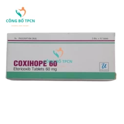 Coxihope 60- Thuốc trị viêm xương khớp, viêm cột sống dính khớp