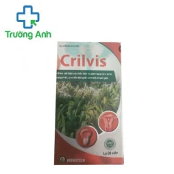 Crilvis - Hỗ trợ giảm nguy cơ mắc u xơ tử cung ở nữ giới