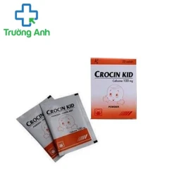 Crocin Kid 100mg Pymepharco - Điều trị nhiễm khuẩn đường hô hấp