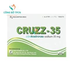 Cruzz-35 Davipharm - Thuốc điều trị loãng xương hiệu quả