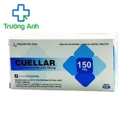 Cuellar 150mg - Thuốc điều trị bệnh gan, sỏi mật của Davipharm