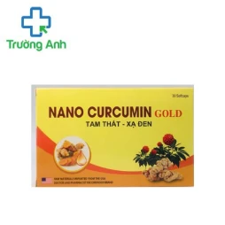 Curcumin Nano Gold Tam thất xạ đen - Giúp làm giảm đau dạ dày