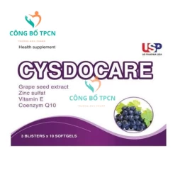 CYSDOCARE - Bổ sung các chất chống oxy hóa, hạn chế lão hóa da