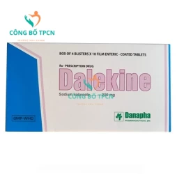 Dalekine 200 Danapha - Thuốc điều trị động kinh hiệu quả
