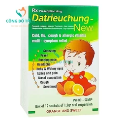 Datrieuchung-New Pharbaco (bột) - Thuốc điều trị cảm cúm, viêm mũi hiệu quả