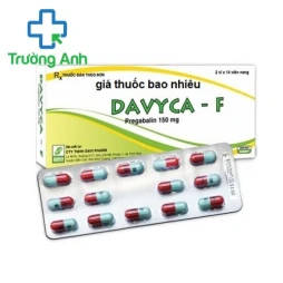Davyca-F - Thuốc điều trị đau dây thần kinh trung ương của Davipharm