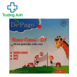 Dé Pago Nano Canxi-D3 - Bổ sung calci, vitamin D3 cho cơ thể