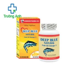 DEEP BLUE NATURAL FISH OIL OMEGA 3 - Bổ sung DHA, EPA, vitamin E