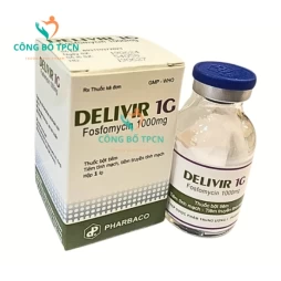 Delivir 1g Pharbaco - Thuốc điều trị nhiễm trùng hiệu quả