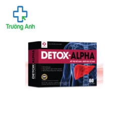 DETOX - ALPHA - Hỗ trợ bổ gan, giúp giải độc gan và bảo vệ gan
