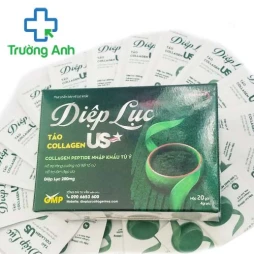 Diệp lục tảo Collagen US - Giúp làm chậm quá trình oxy hóa
