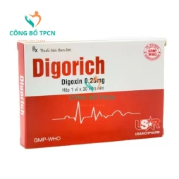Digorich - Thuốc điều trị các bệnh suy tim, rối loạn nhịp tim