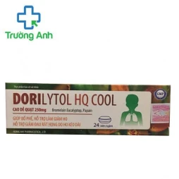 Dorilytol HQ Cool - Hỗ trợ giảm đau rát họng do ho kéo dài